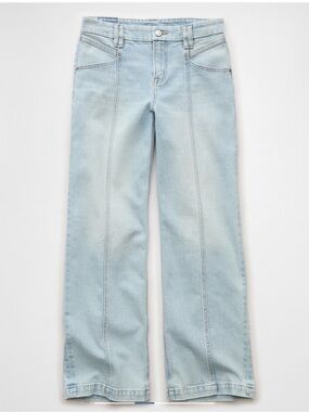 AE Curvy High-Waisted Stovepipe Jean in Faded Light